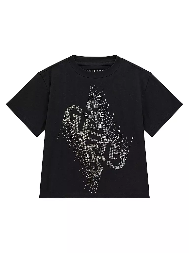 GUESS Mädchen T-Shirt schwarz