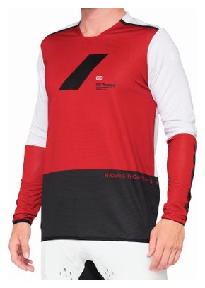 Maillot 100% R-Core X Jersey Noir / Rouge
