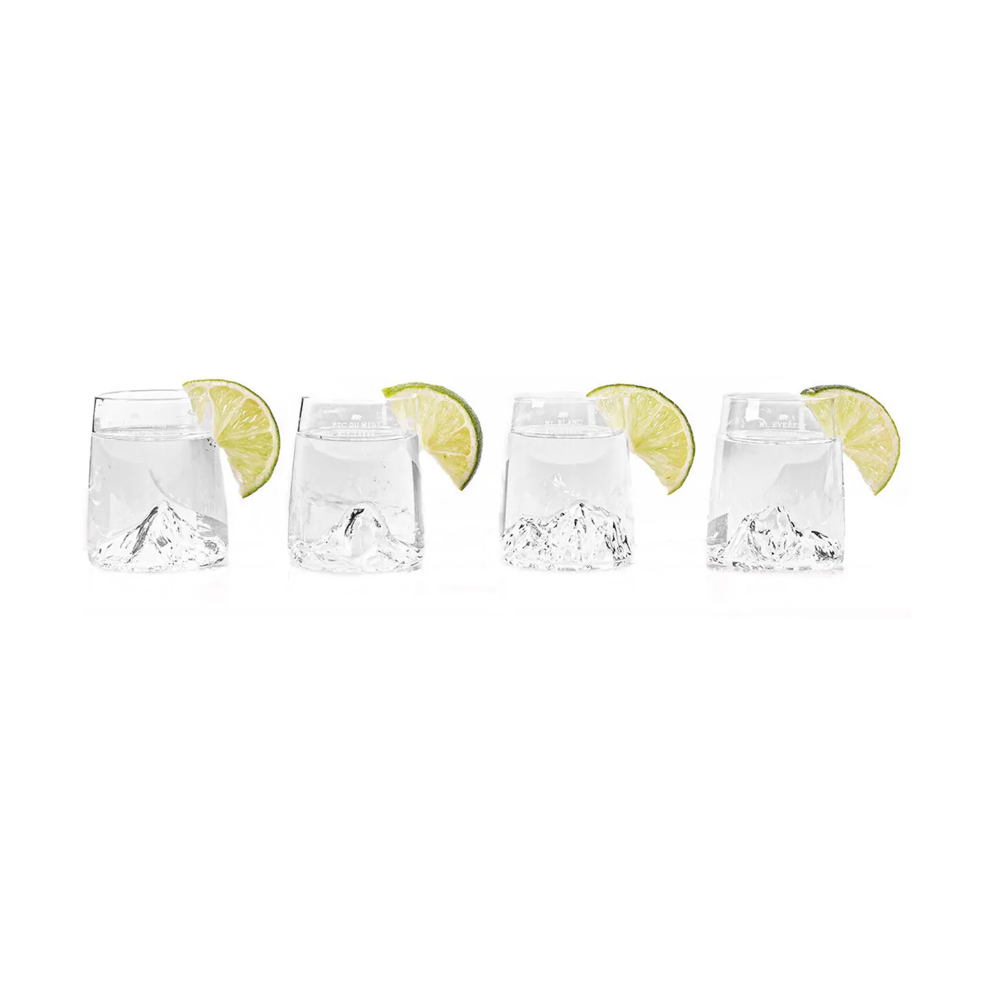 ALASKANmaker Topografisk Shotglas - 4 stk.