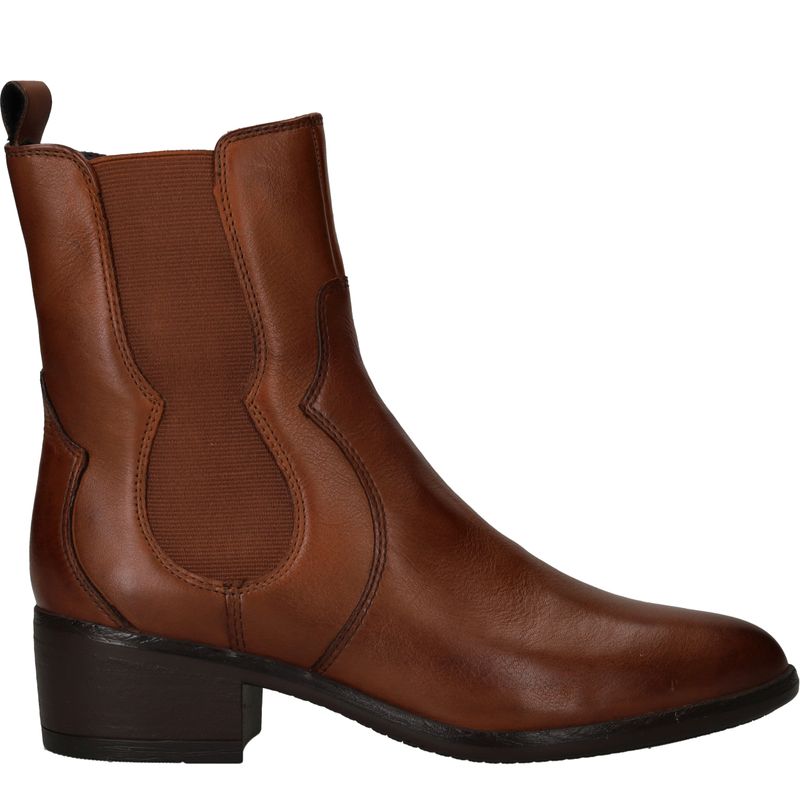 LOFF 1881 Enkellaarsjes Cognac Dames