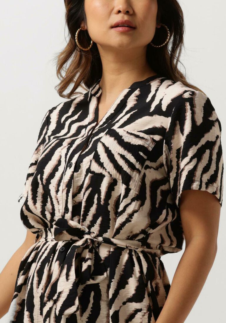 OBJECT zand object mini jurk objjacira s/s shirt dress