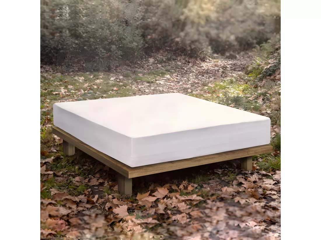 BELLECOUR LITERIE | Alèse B-SENSIBLE Blanc 90x190 cm | Impermeable & Anti-acariens