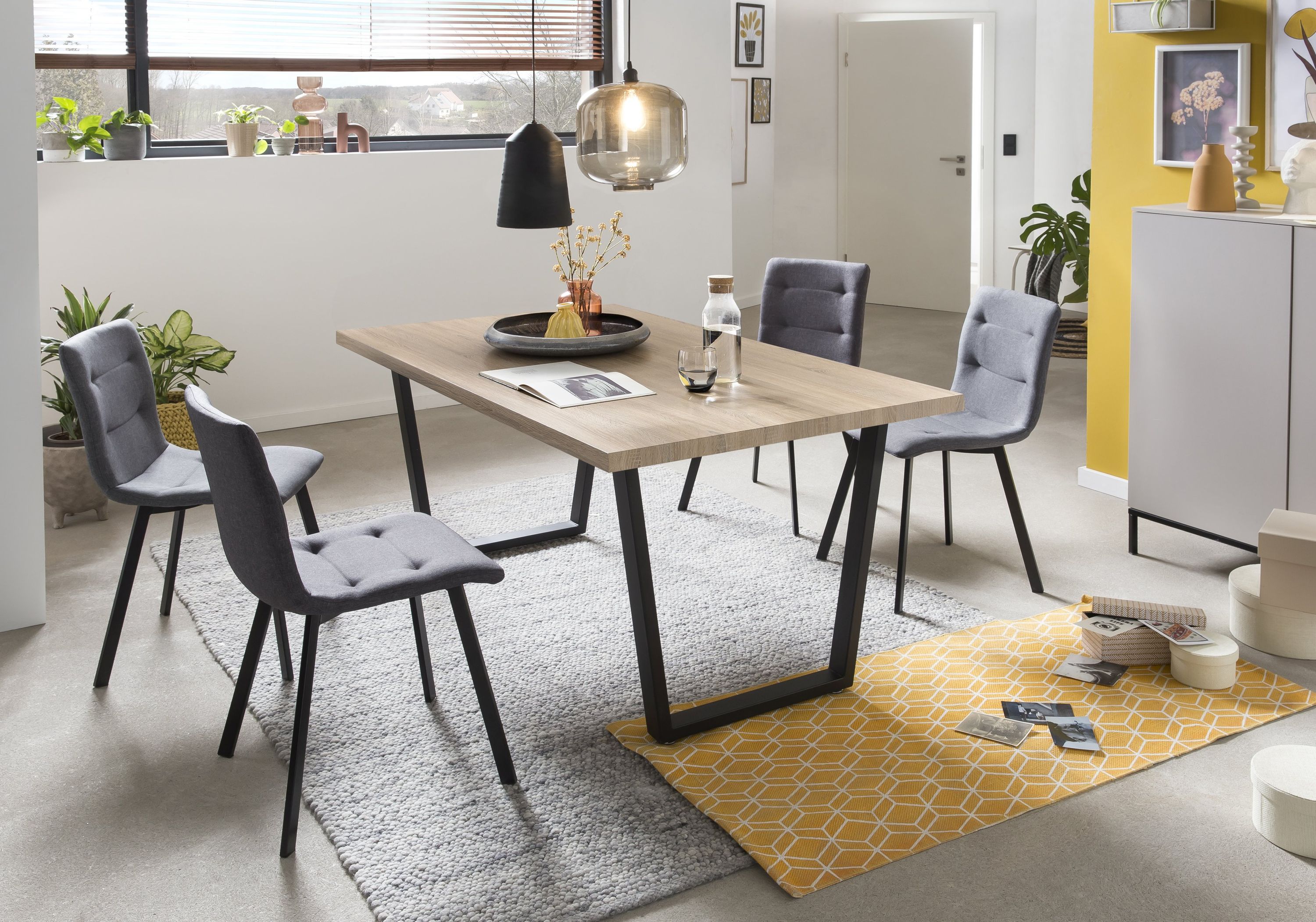 Tisch 160x90cm Esstisch Küchentisch Wohnzimmertisch Esszimmer Küche Möbel