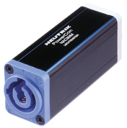 Neutrik NAC3MM powerCON verlengblok