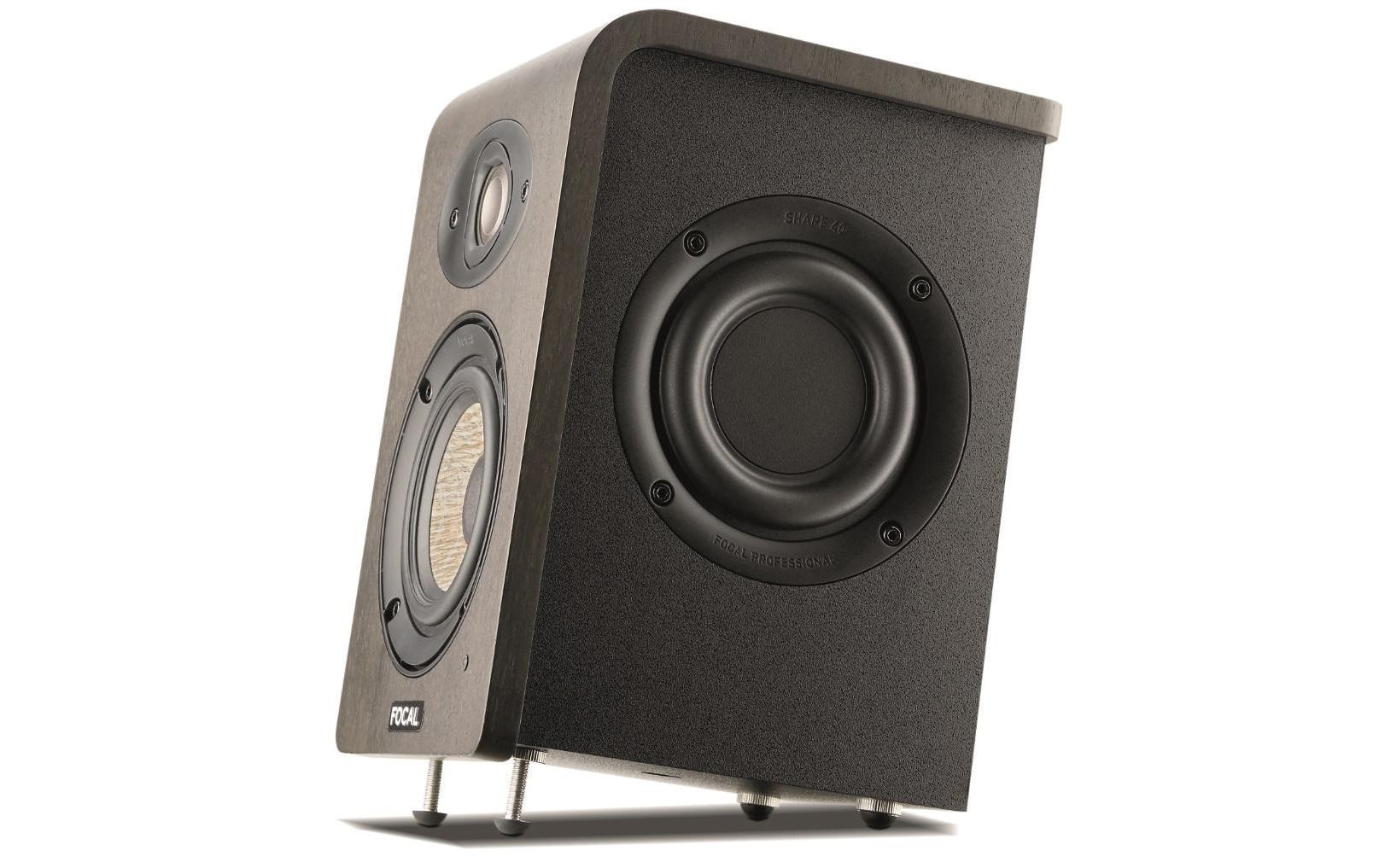 Studiomonitor Shape 40 Walnuss<br>High-End Speaker mit breitem und äusserst präzisem Stereobild