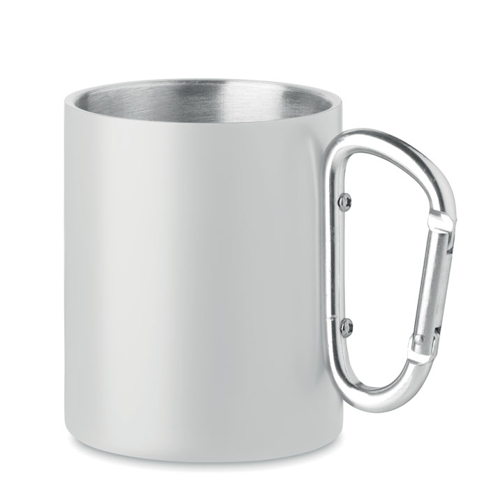GiftRetail MO6873 - TRUMBA Tasse en métal double paroi