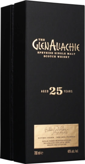GLENALLACHIE 25 YEARS SINGLE MALT 70CL