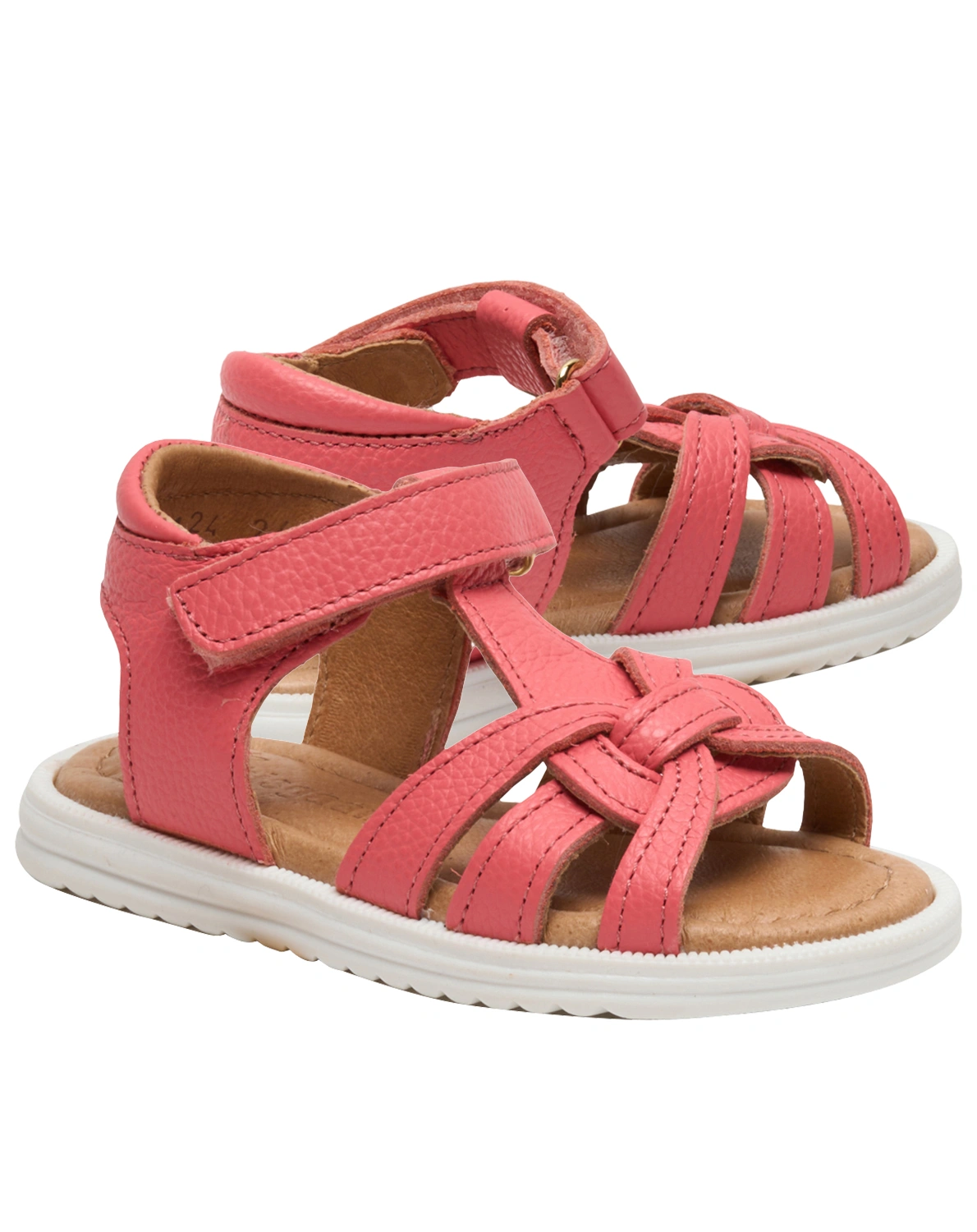 Klett-Sandalen FELICIA in chok pink