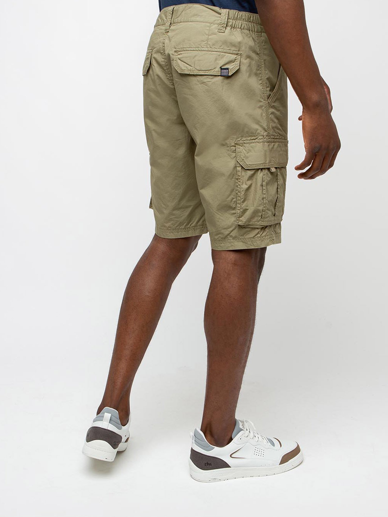 Short Homme Coton Biologique Kaki