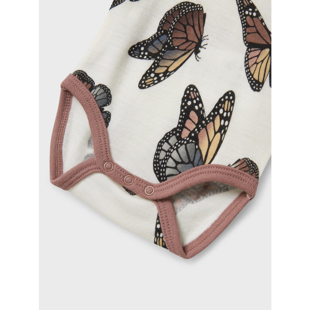 Køb Name It Snow White Butterfly Nbfwillitus Uld Ls Body