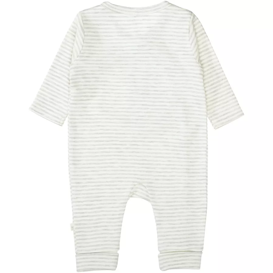 Staccato Overall stone melange gestreift
