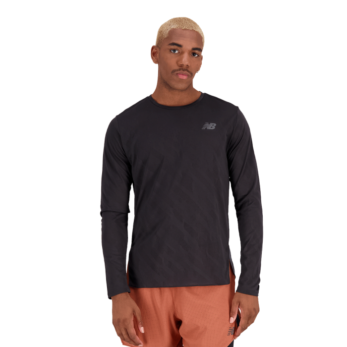 Speed Jacquard Longsleeve Men løbetrøje