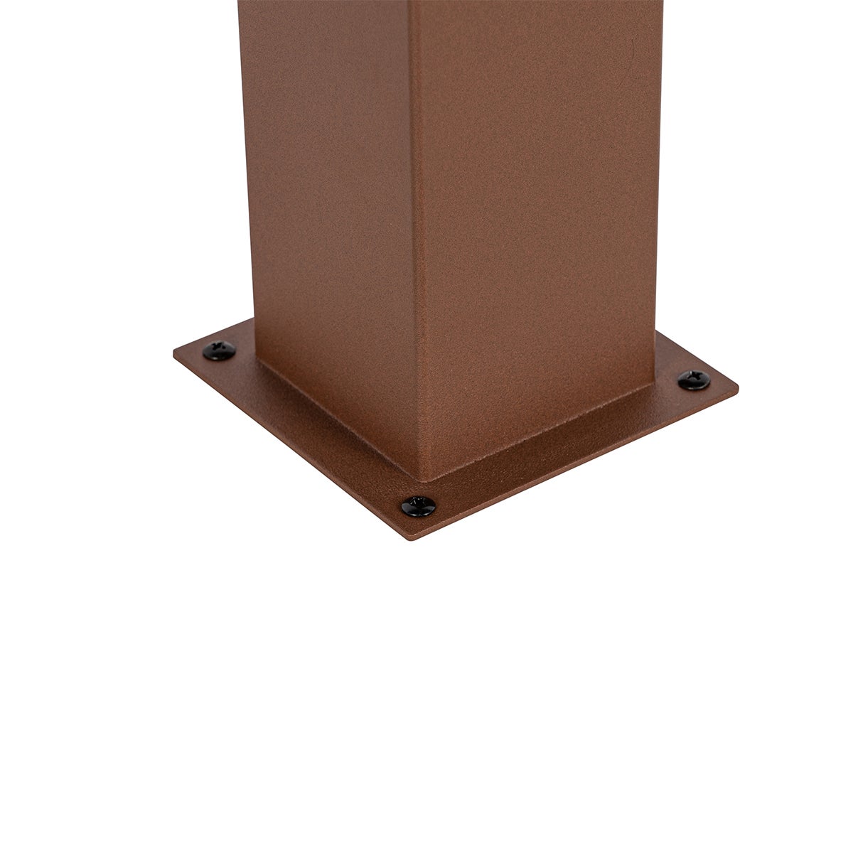 Industriële buitenvloerlamp 70 cm roestbruin IP44 - Denemarken