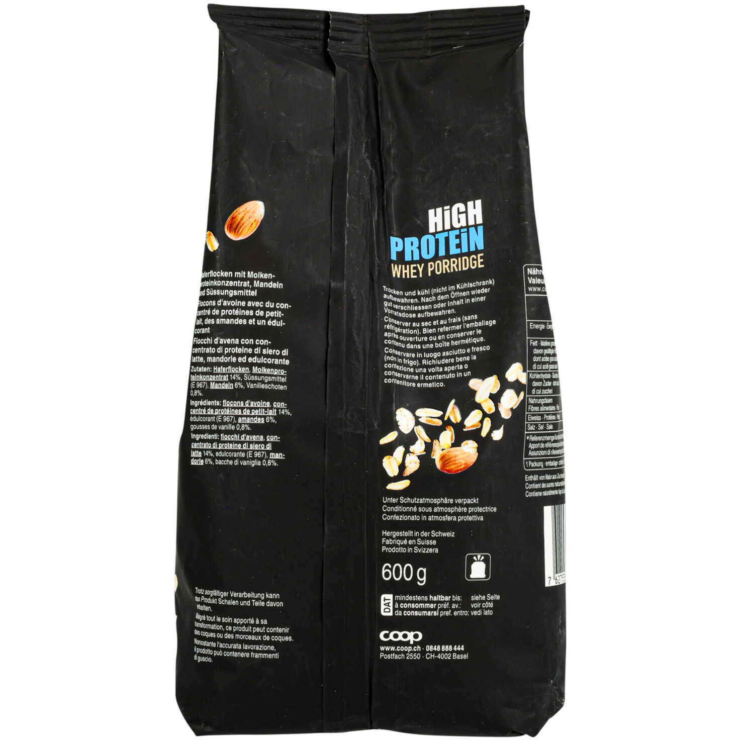 Coop High Protein Almond & Vanilla Whey Porridge