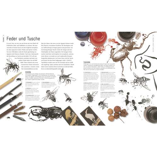 Zeichnen - Materialien, Techniken, Motive