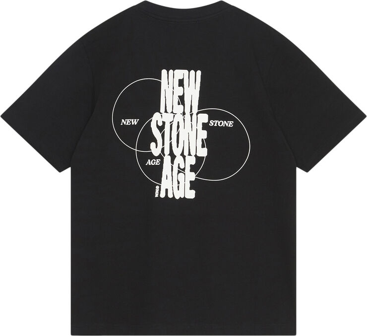 Wood Wood WWBobby Stone Age T-shirt Black