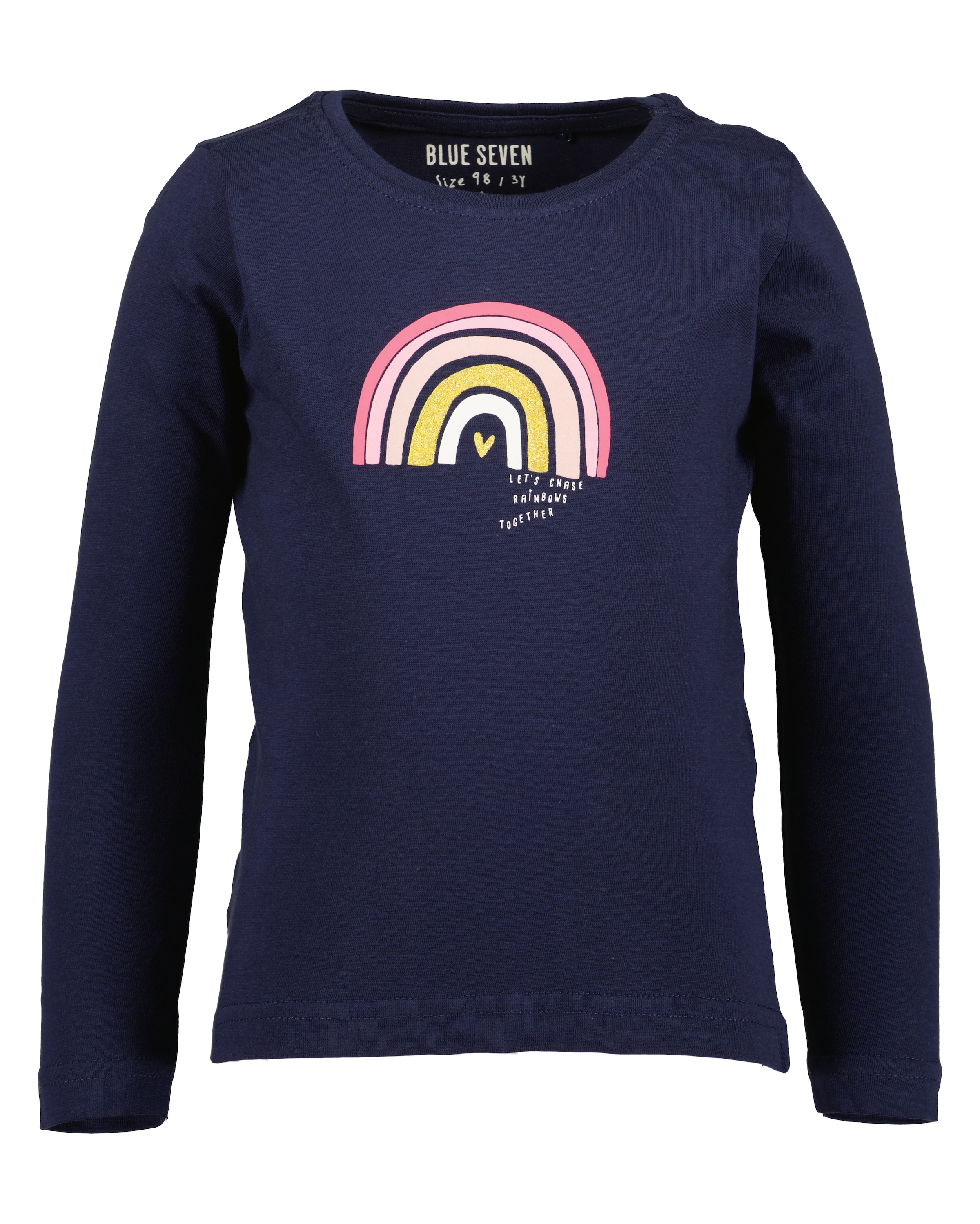 Blue Seven Langarmshirt, 2 Stk. mit tollen Frontmotiven