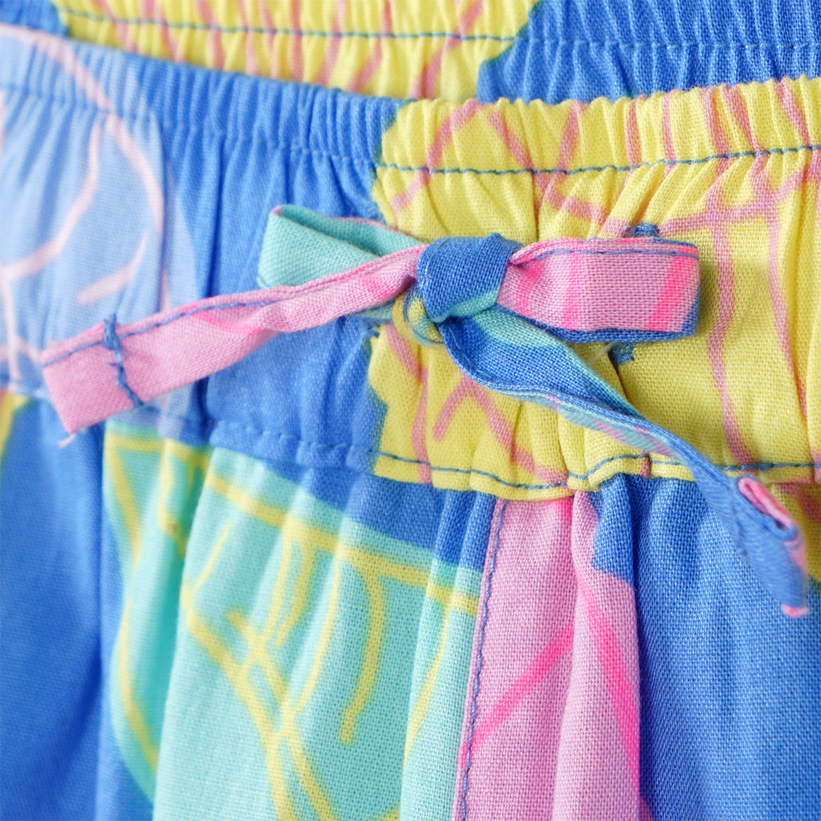 Topolino Mädchen Hose mit bunten Muscheln blau