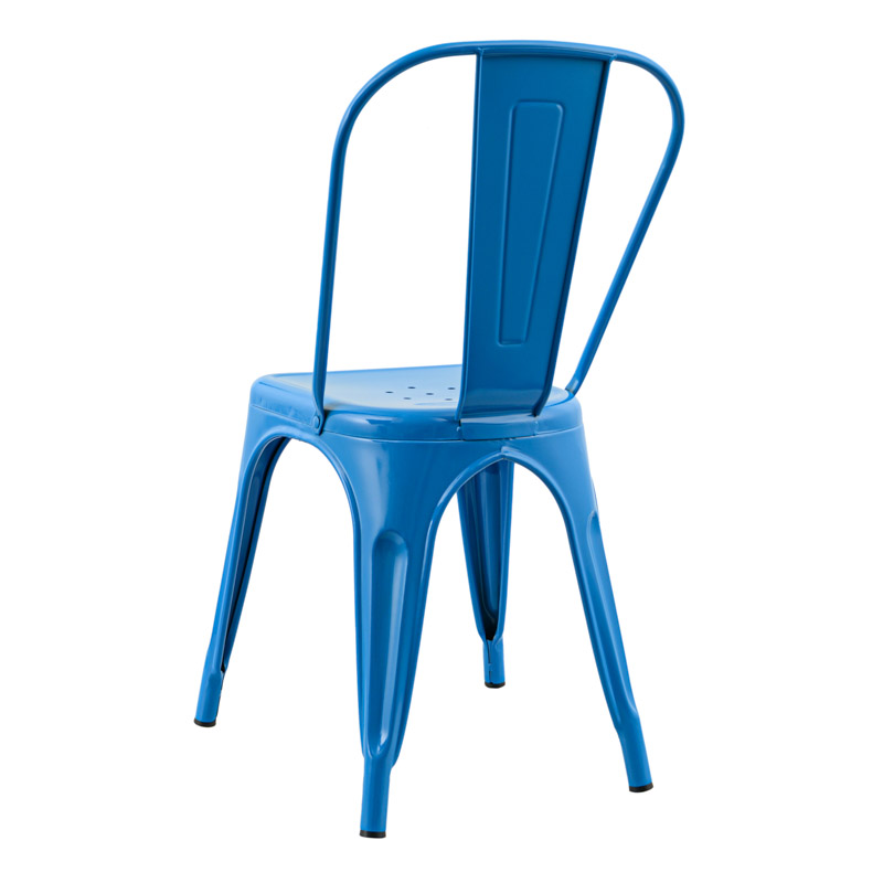 Chaise 'Bistrot ' bleue