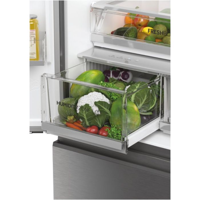 Haier Side-by-Side Multi Door CUBE 83 SERIE 7 HCW7819EHMP Platinum Inox - interner Wassertank