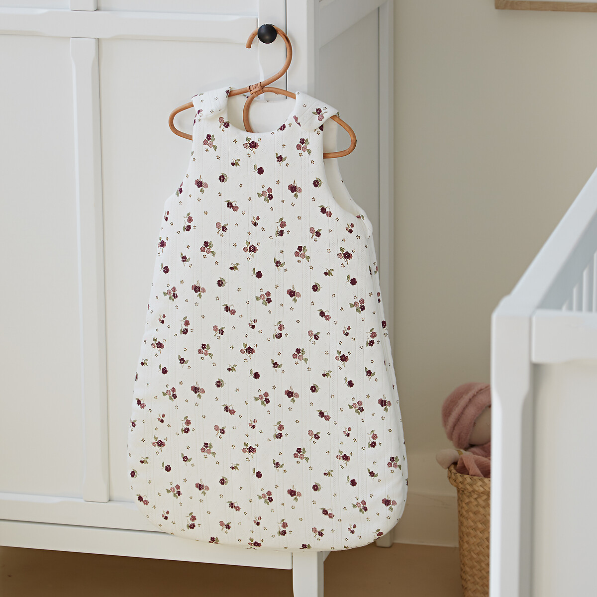 LA REDOUTE INTERIEURS<br>Saco de dormir com mangas removíveis, ponto ajour, Blume