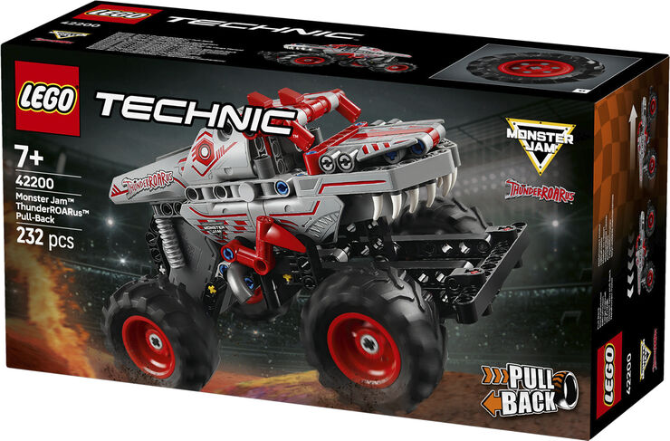 Lego Monster Jam ThunderROARus pull-back