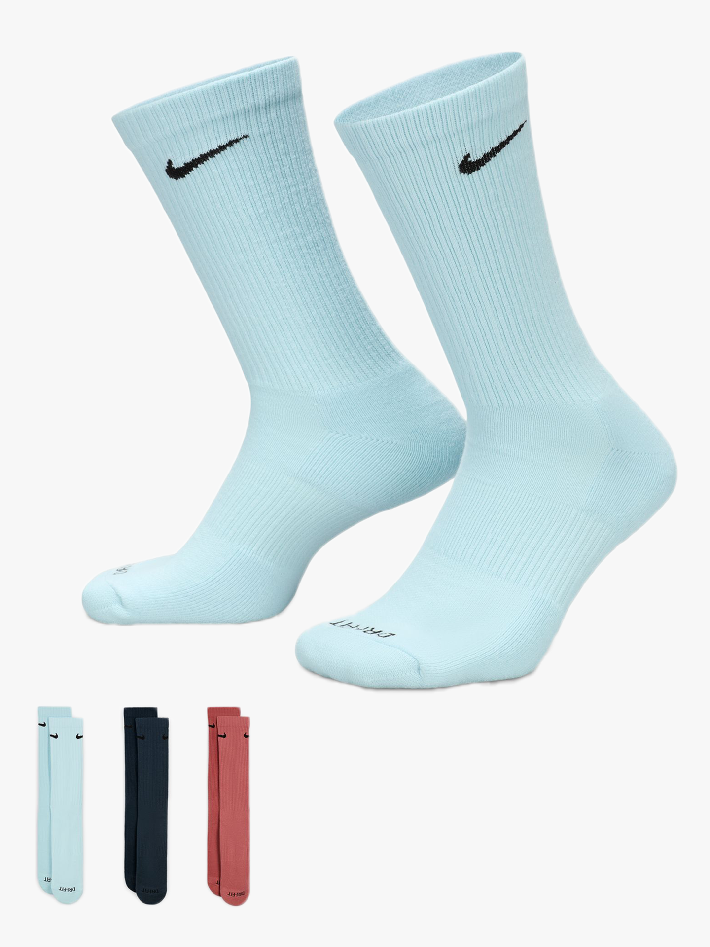 Everyday Plus Cushioned Training Crew Socks 3pk