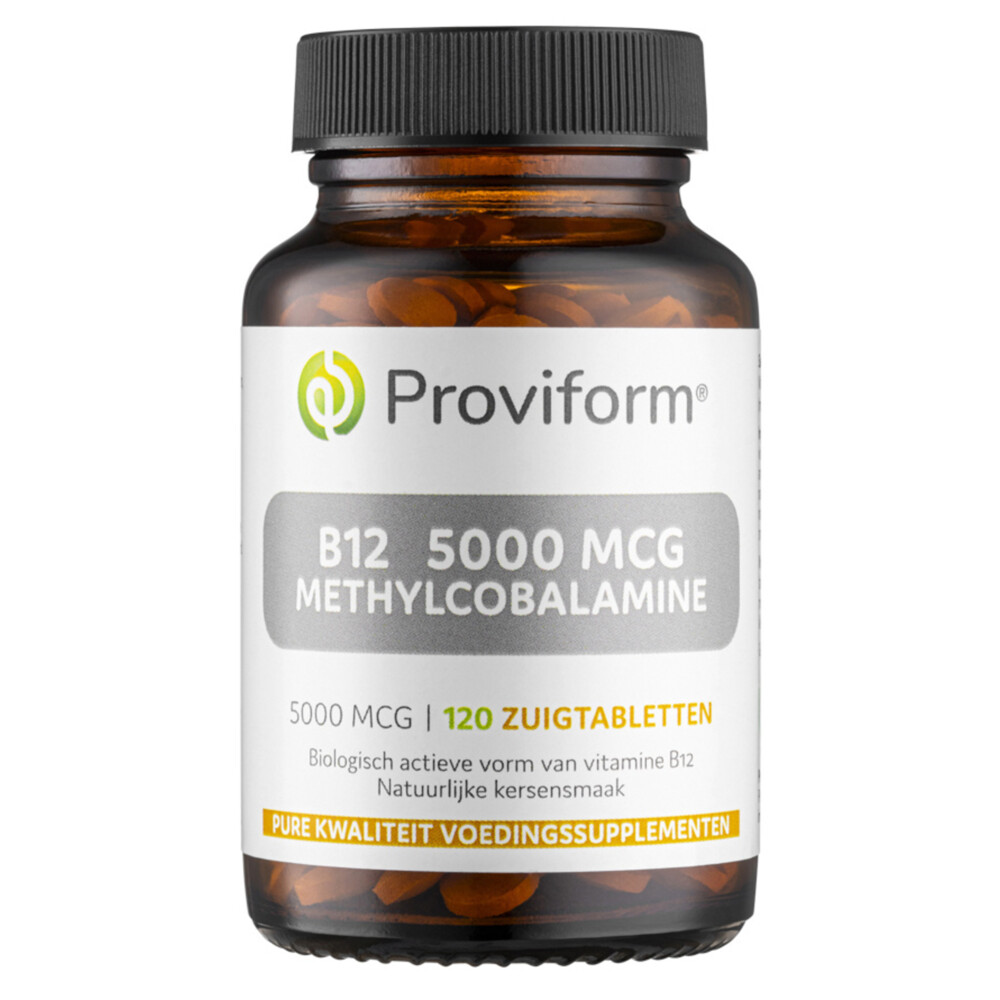 Proviform Vitamine B12 5000mcg Methylcobalamine120 tabletten