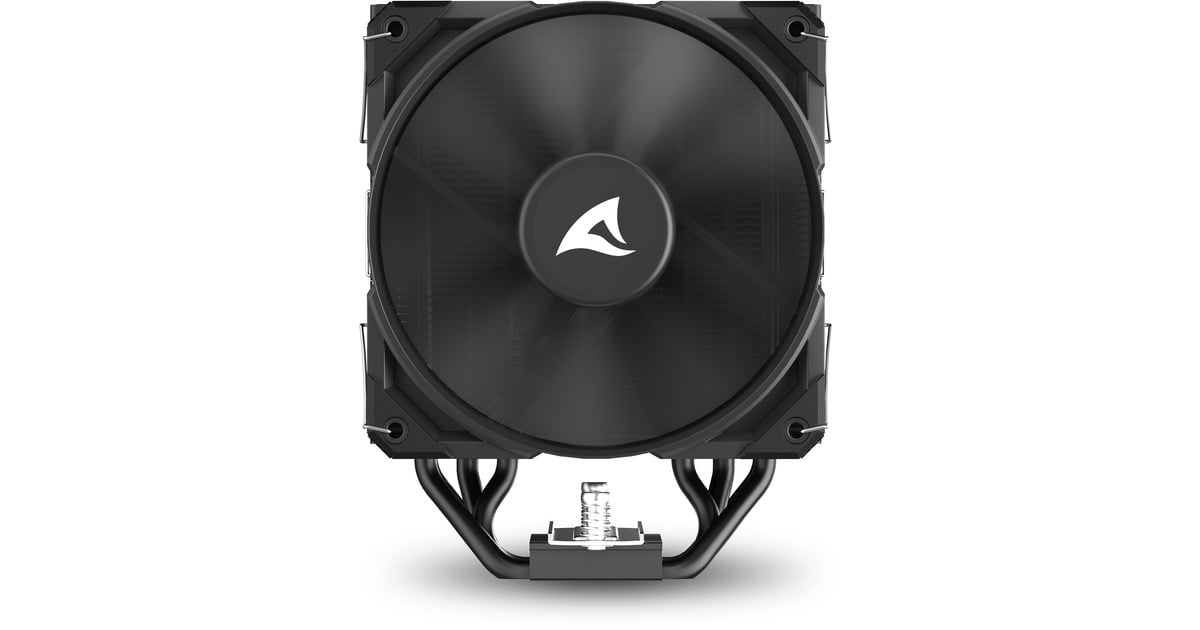 SharkoonA50 CPU-koeler  (Zwart, 4-pins PWM fan-connector)