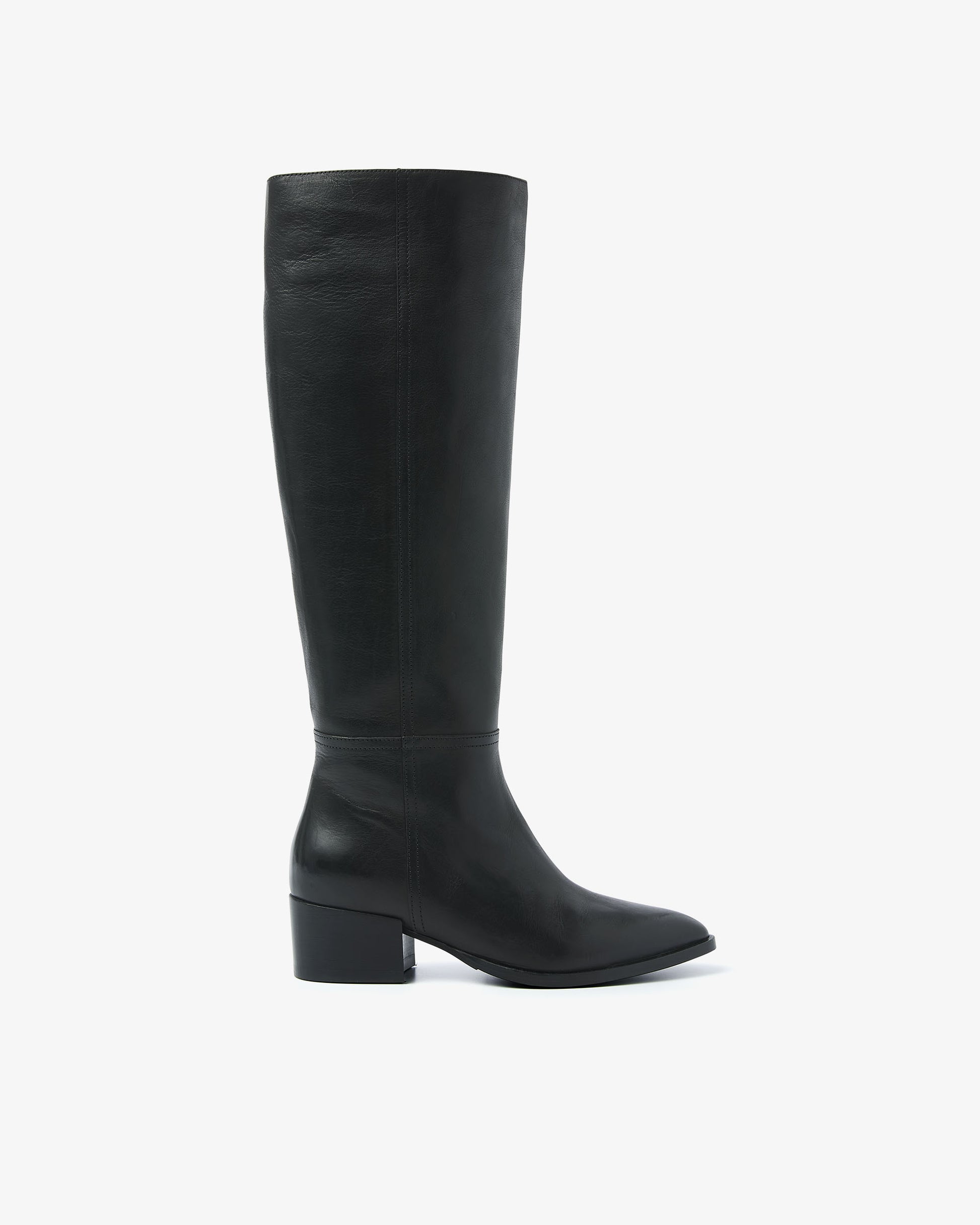 VIA VAI zwarte hoge laarzen Rose Ember