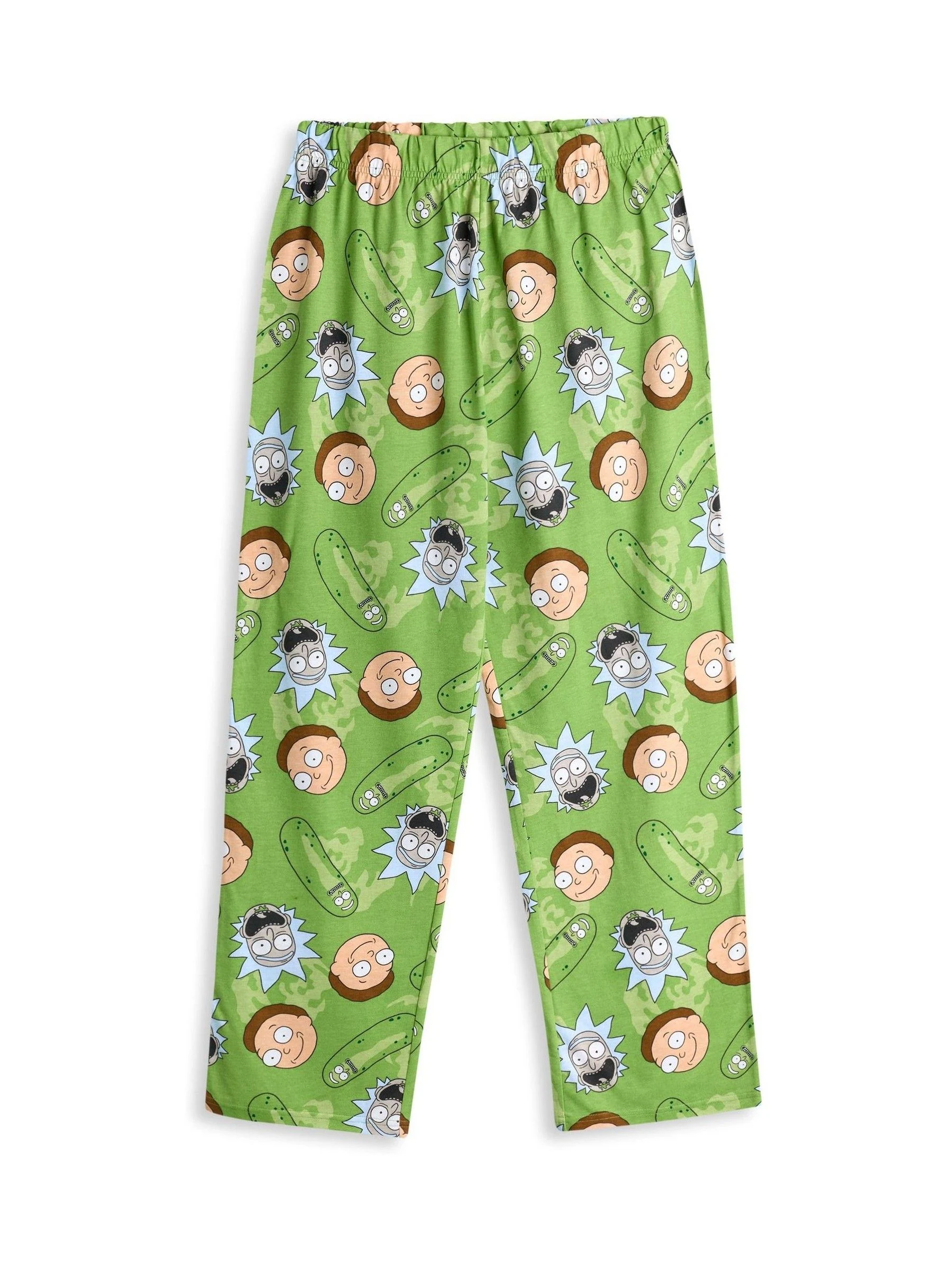 Vanilla Underground herenpyjama met Rick And Morty-print, meerkleurig, korte mouwen, lange pijpen, 100% katoen