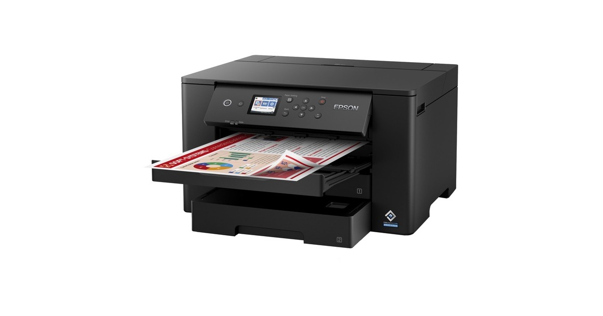 EpsonWorkForce WF-7310DTW inkjetprinter  (Zwart, LAN, Wi-Fi)