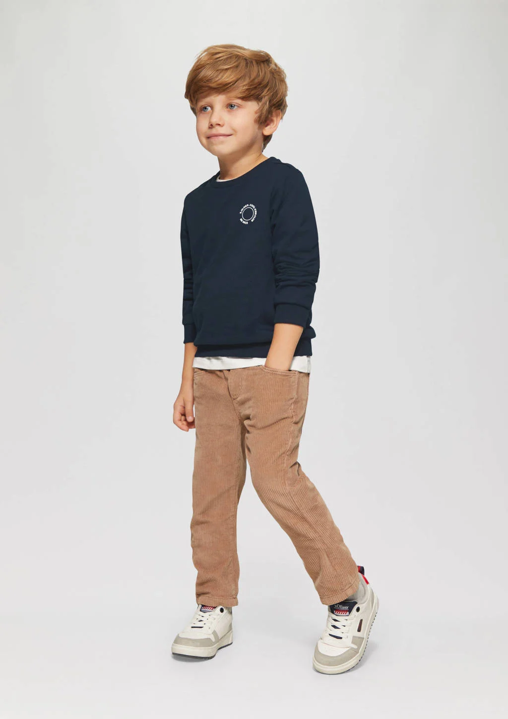 s.Oliver sweater donkerbalwu