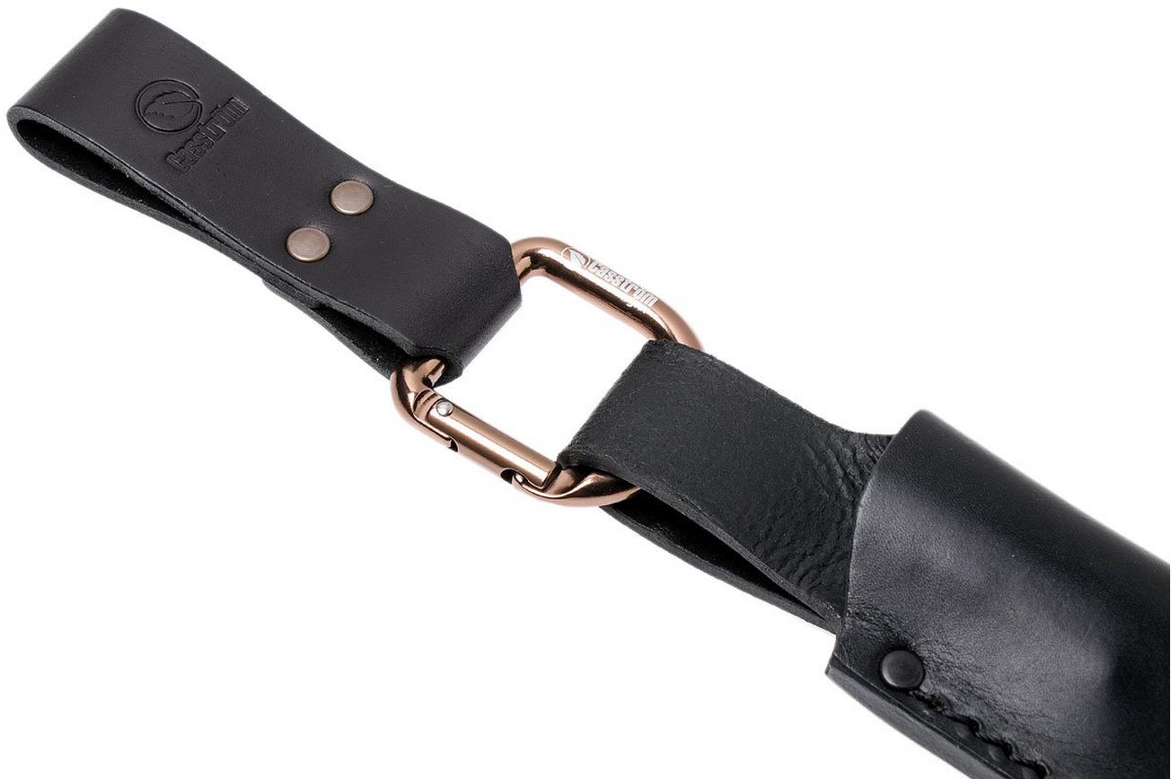 Casström Dangler & Belt Loop Black, riemlus voor messenschedes 10102