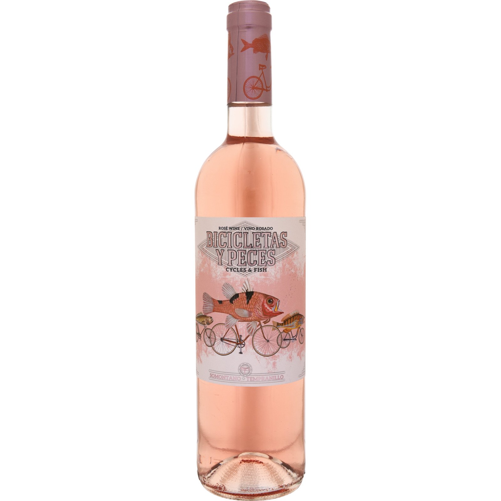Bicicletas y Peces Rosado 75 cl