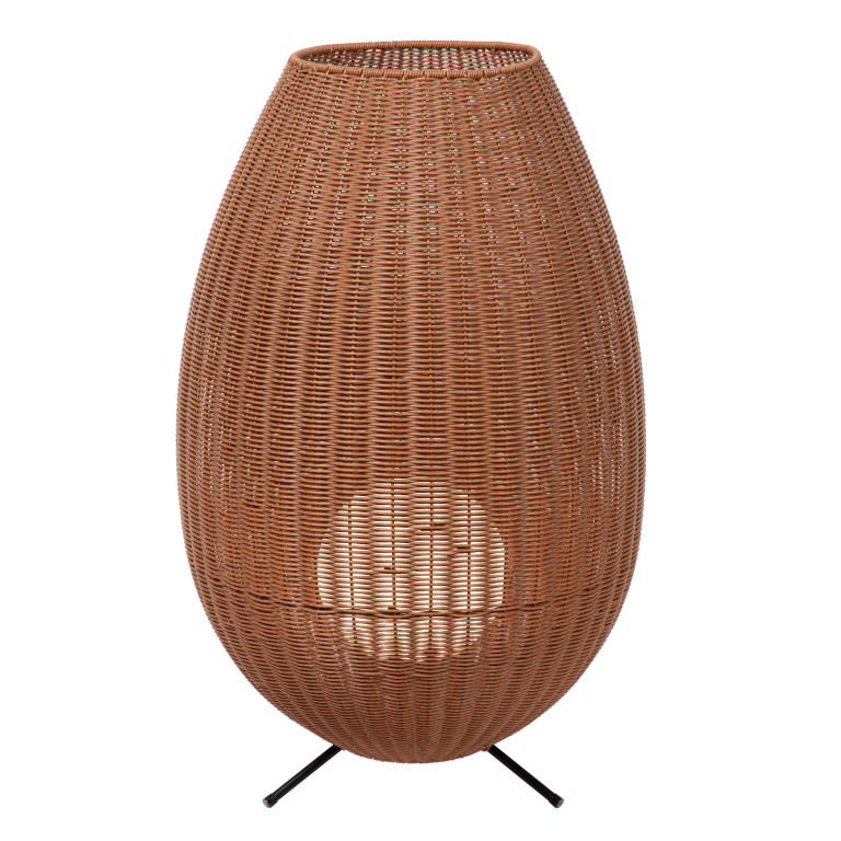 Lucide Colin vloerlamp LED oplaadbaar buiten IP44 naturel