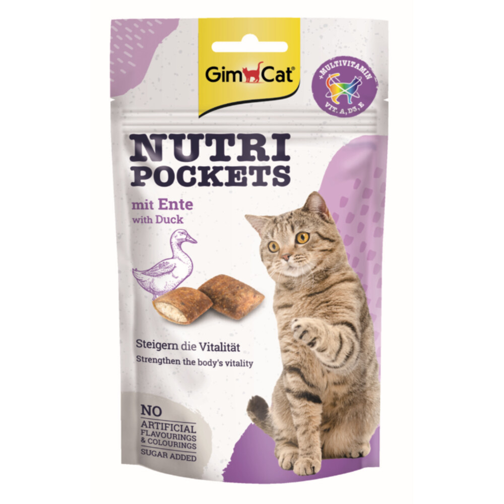 GimCat Nutri Pockets Eend60 gr