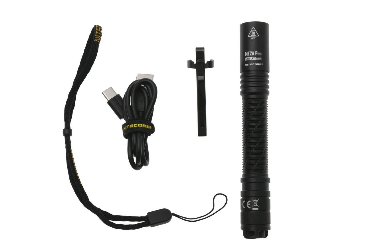 Nitecore MT2A Pro oplaadbare AA zaklamp, 1000 lumen
