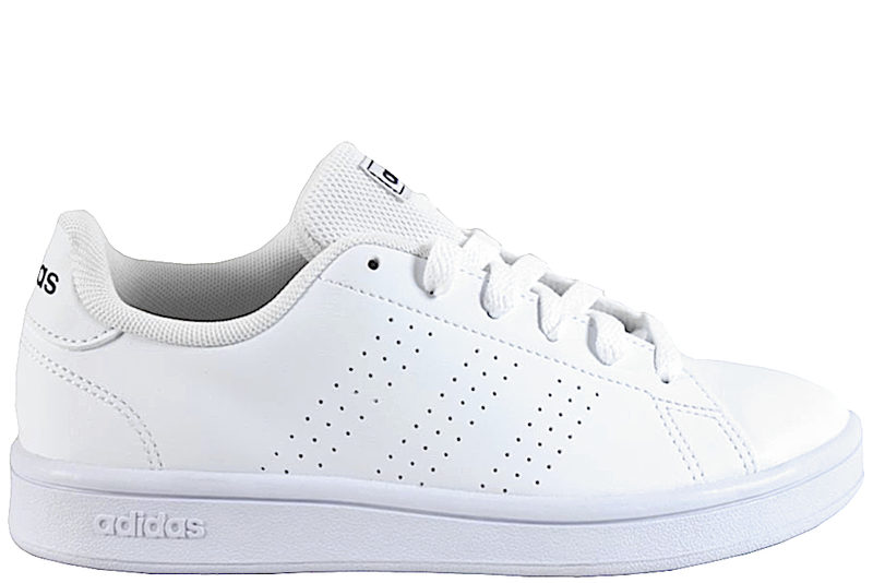 ADIDAS ADVANTAGE BASE WHITE SNEAKERS