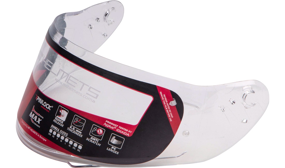 Visir V-16 klar MT Helmets