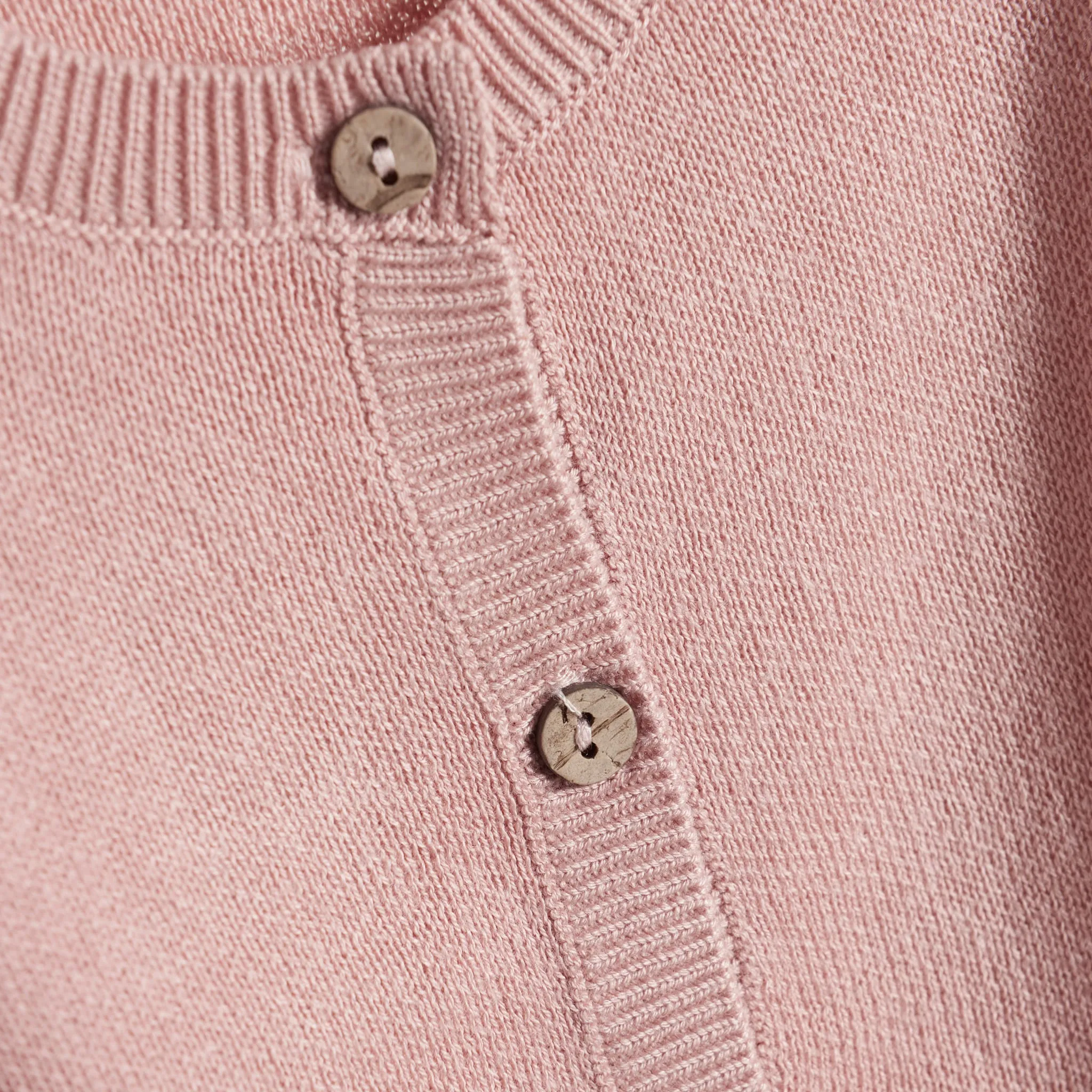 Fixoni Cardigan Tricot Rose 6-24mois