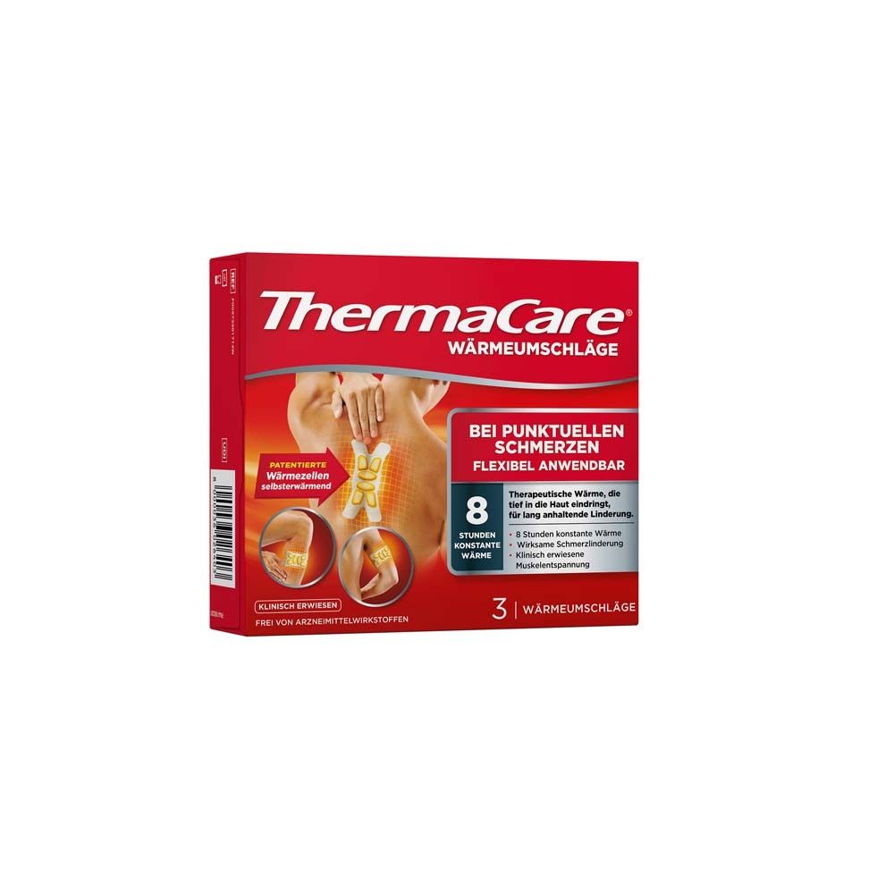 ThermaCare® Wärmeauflagen bei punktuellen Schmerzen - flexibel anwendbar