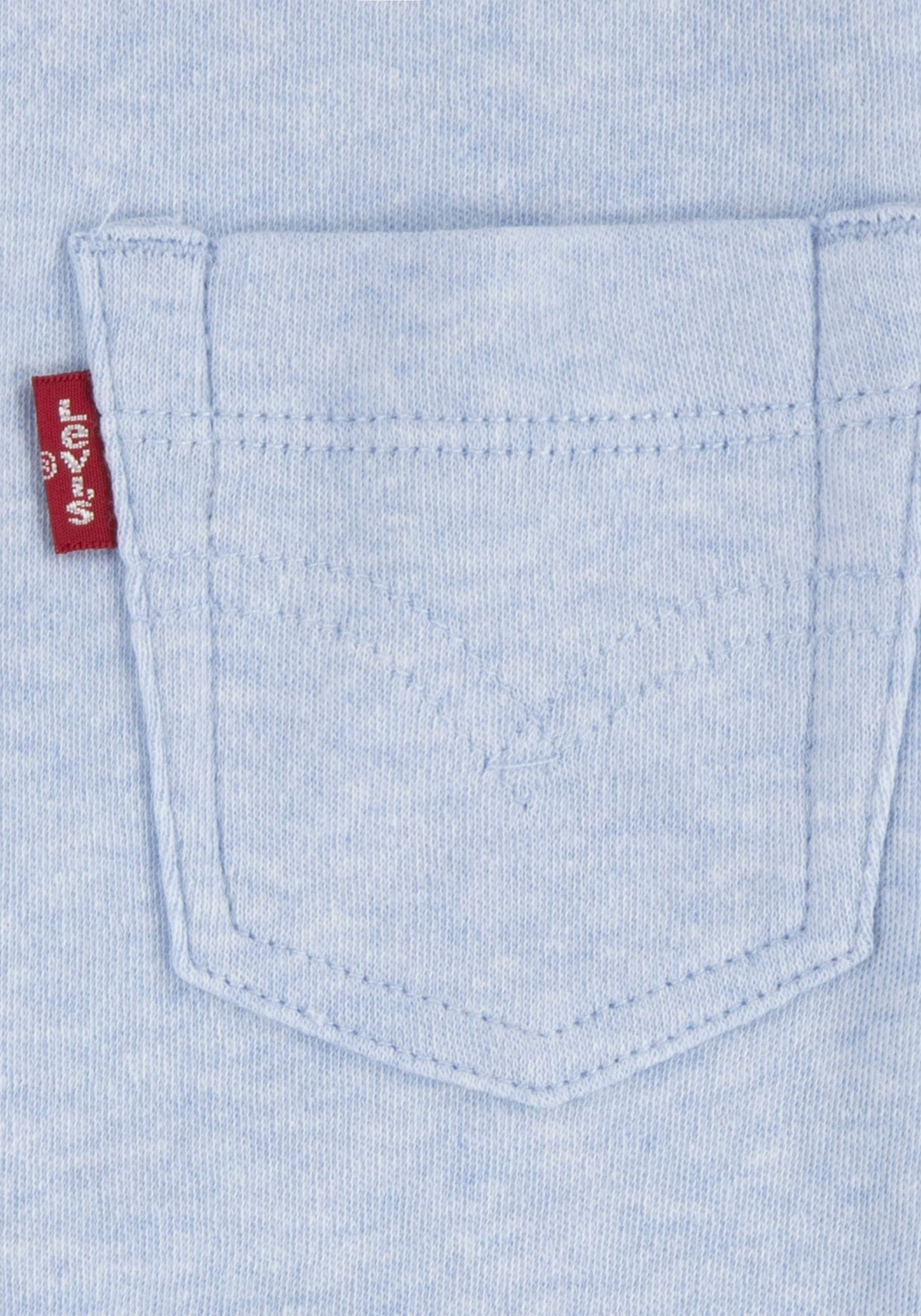 Levi's® Kids Neugeborenen-Geschenkset »LVN FOOTED COVERALL & HAT SET«, 2 Stk. UNISEX