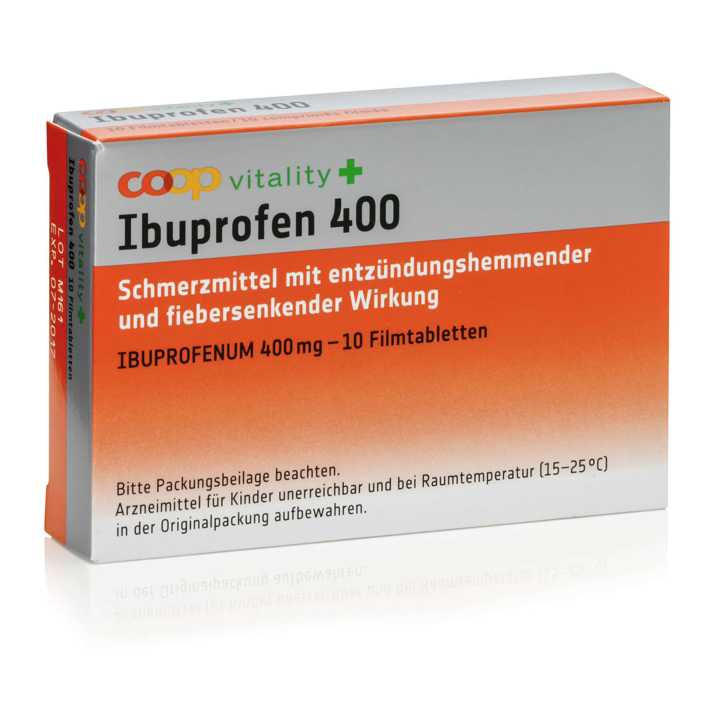 Coop Vitality Ibuprofen Filmtabl 400 mg Blist 10 Stk