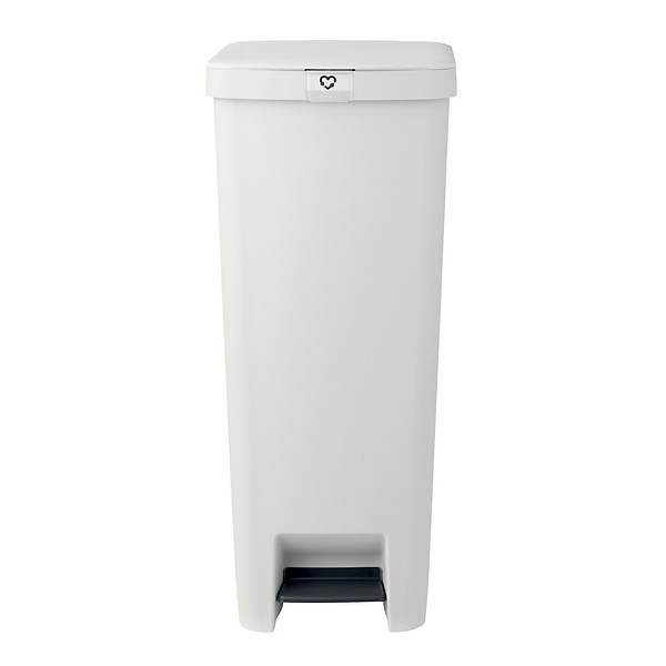 Poubelle à pédale Brabantia Step Up 40 L, gris clair