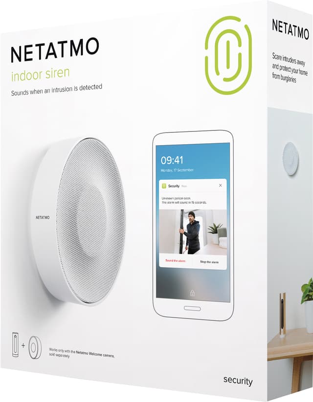 Netatmo Smart Indendørs Sirene