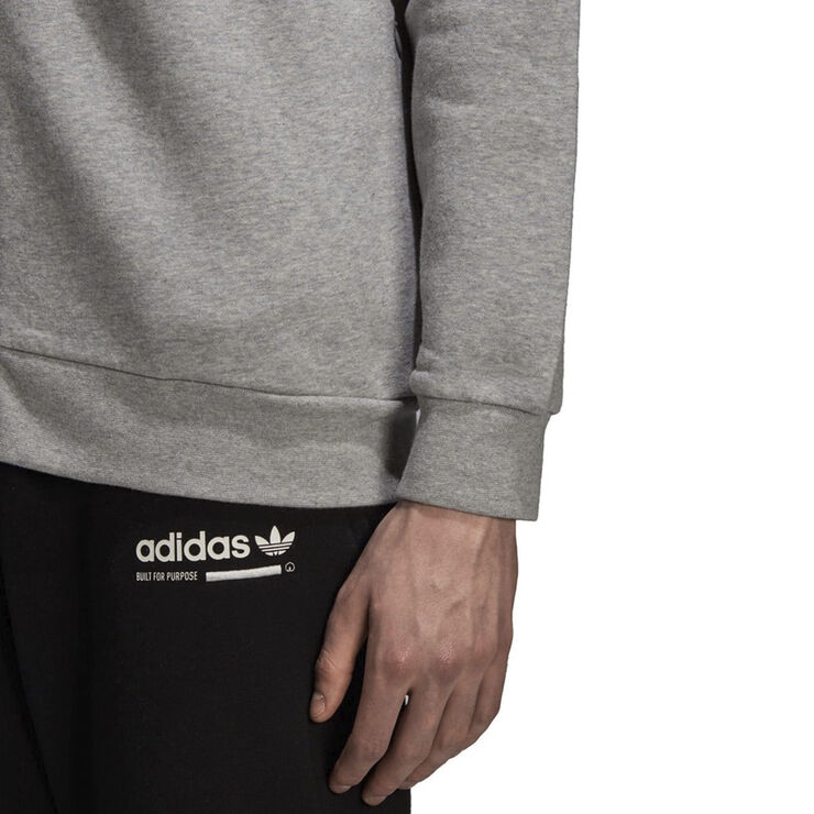 adidas Fleece Trefoil hoodie Grå