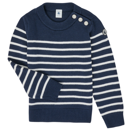 Petit Bateau - LOX - Marine / Blanc