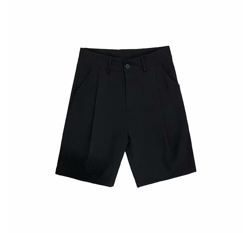Urtishia - Effen shorts met hoge taille