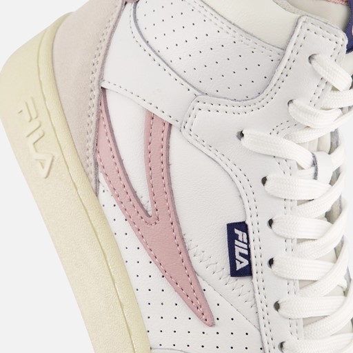 Fila Sevaro Mid Sneakers wit Leer